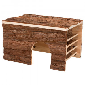 Casita con porta heno lateral