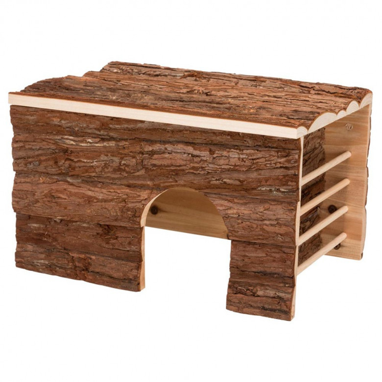 Casita con porta heno lateral