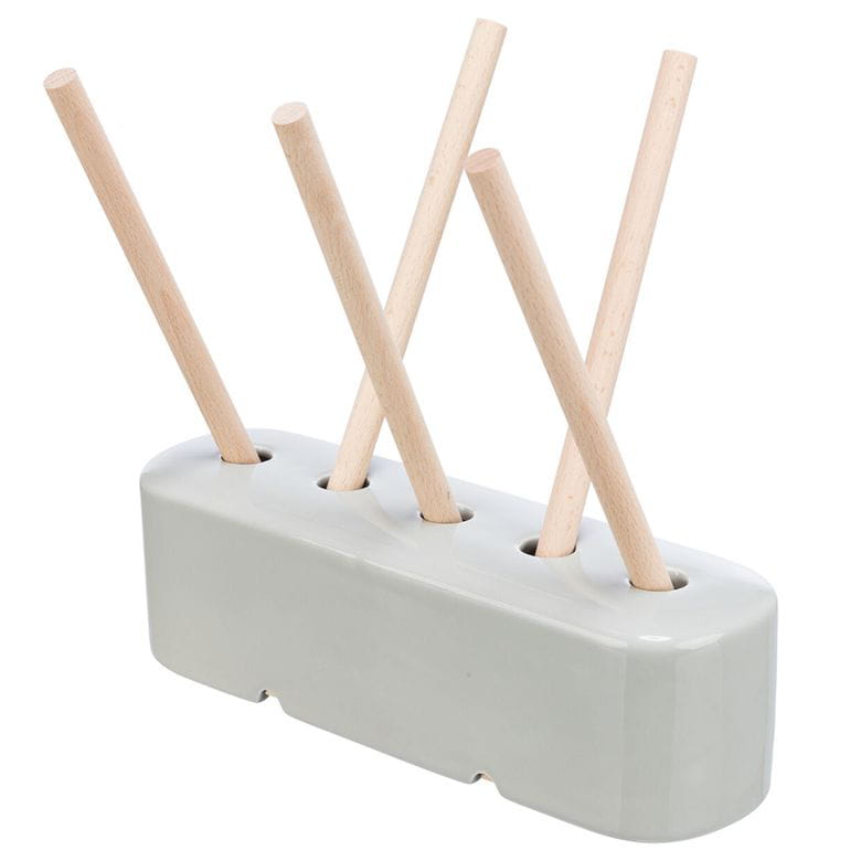 Base de cerámica para alimentos