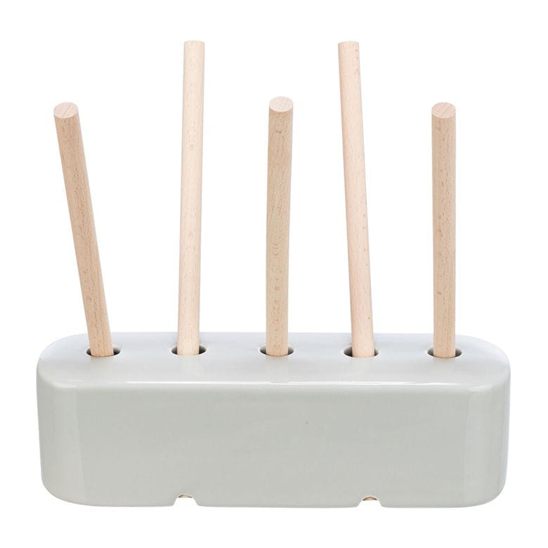 Base de cerámica para alimentos