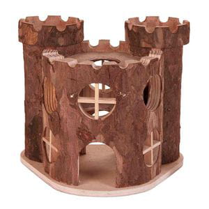 Castillo de madera 17x15x12cm