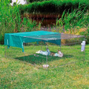 Área de Juego exterior 216x65x116cm + Protección solar