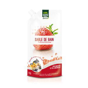 Arena de baño - Fragancia fresas 1Kg