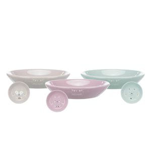 Plato de cerámica  - Animales divertidos