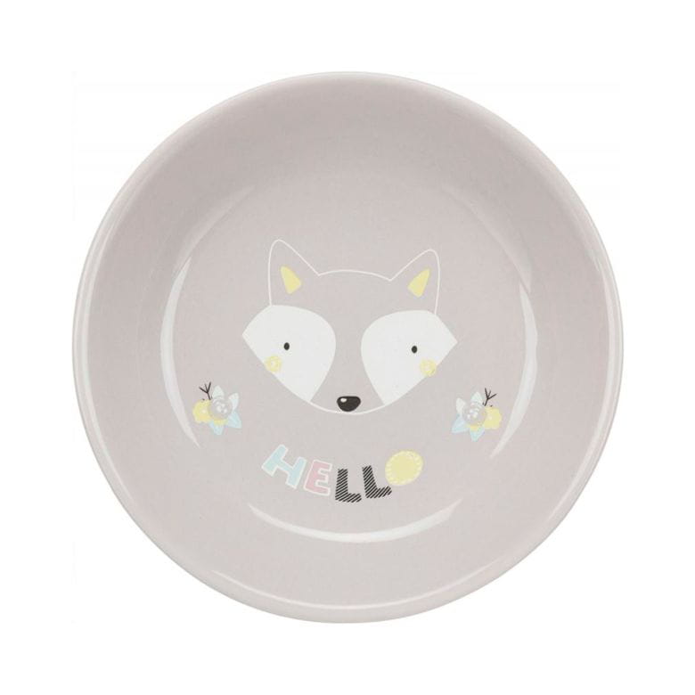 Plato de cerámica  - Animales divertidos